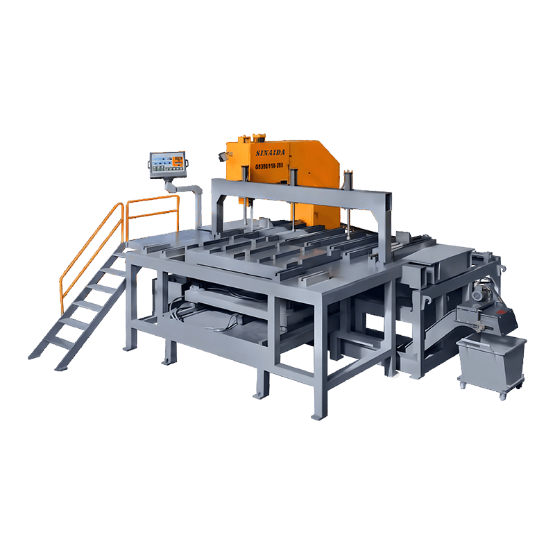 G5350/110-260 G5360/40-100 High Speed ​​Rotation CNC Beam Band Sawing Machine Servo Motor Power Hydraulic