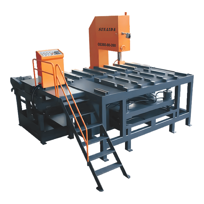 G5360-80-260 G5385-100-350 Metal Steel Cutting Sawing Vertical Band Saw machine
