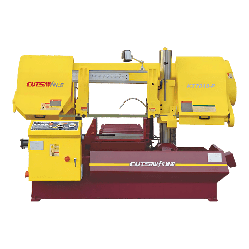 KT7040-P Semi-awtomatikong Band saw Pipe Cutting Machine Metal Band Sawing Machine